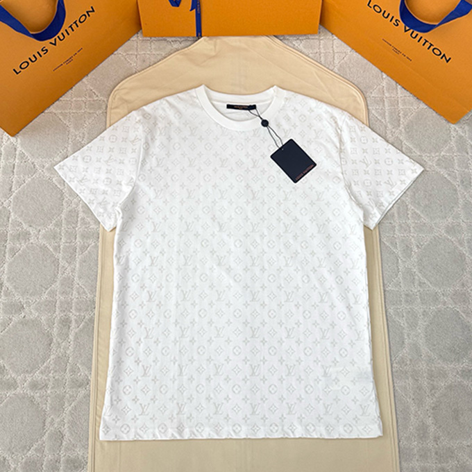 louis vuitton luminous all over monogram short sleeve t-shirt